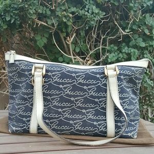 Authentic Nautical Gucci Handbag
